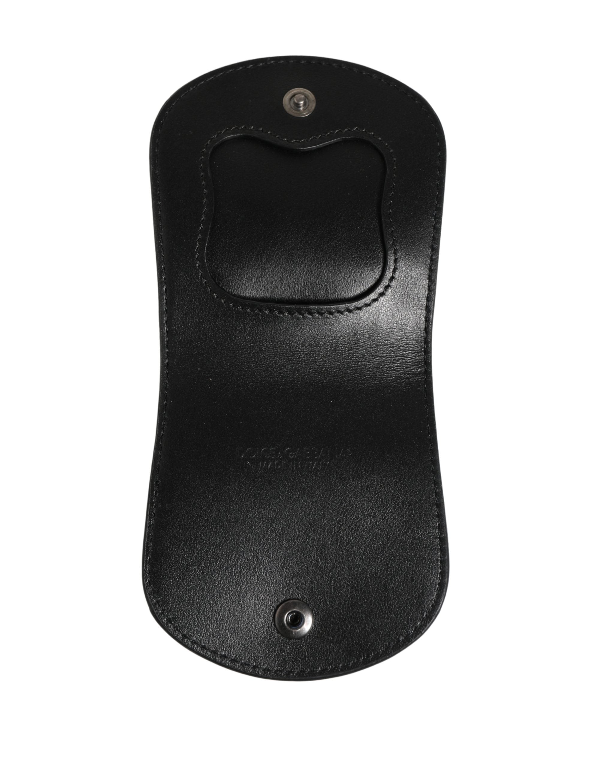 Black Exotic Skin Condom Case Holder Pocket Wallet