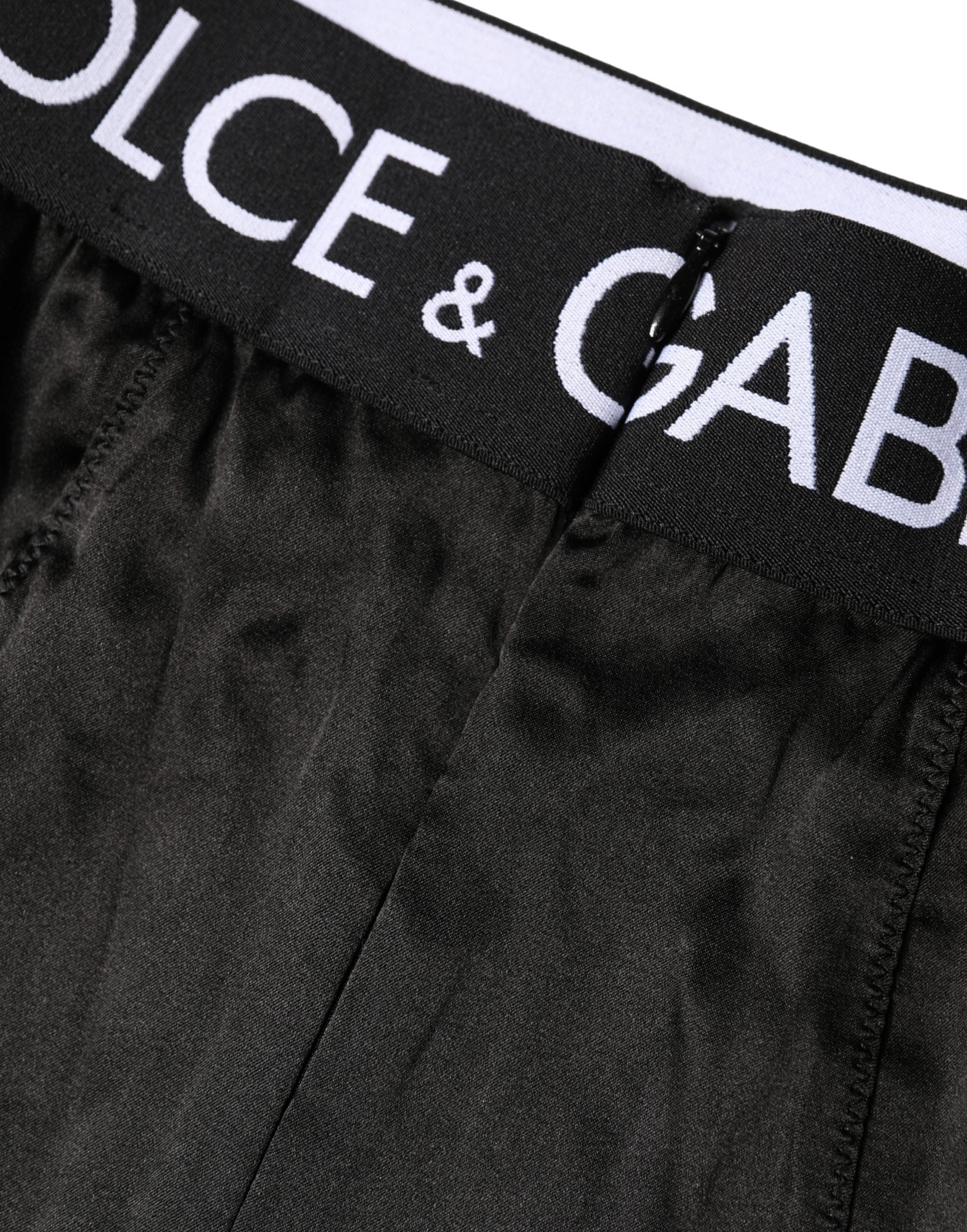 Black Logo Girdle High Waist Panty  Underwear