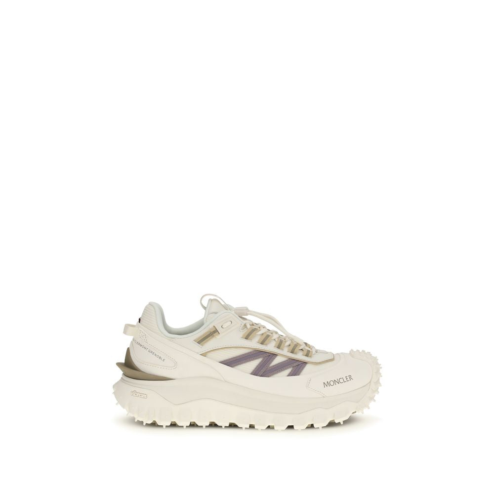 White Calf Leather Bos Taurus Athletic Sneakers