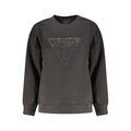 Black Cotton Women Sweatshirt