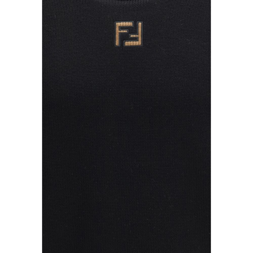 Black Fleece Wool Sweatshirt