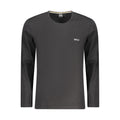 Black Cotton Men T-Shirt