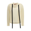 Beige Silk Blouse