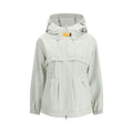 White Polyamide Shell Jacket