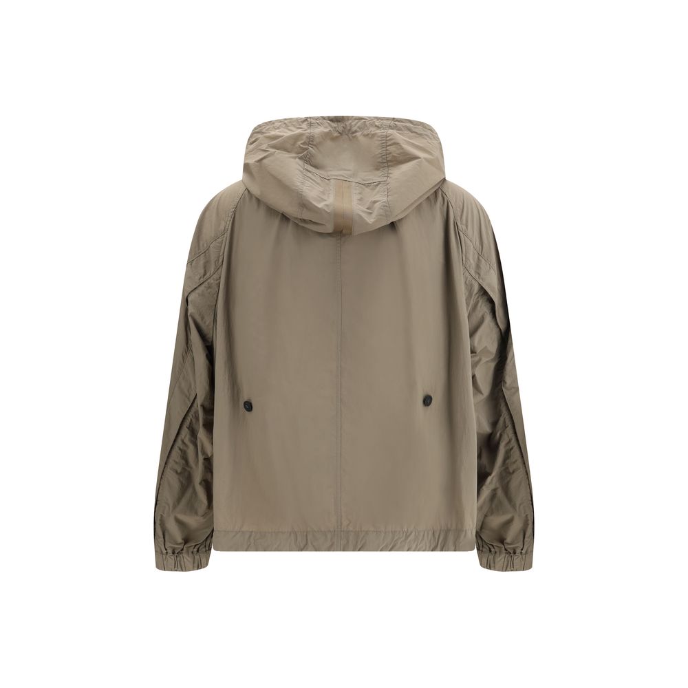Bicolor Polyamide Shell Jacket