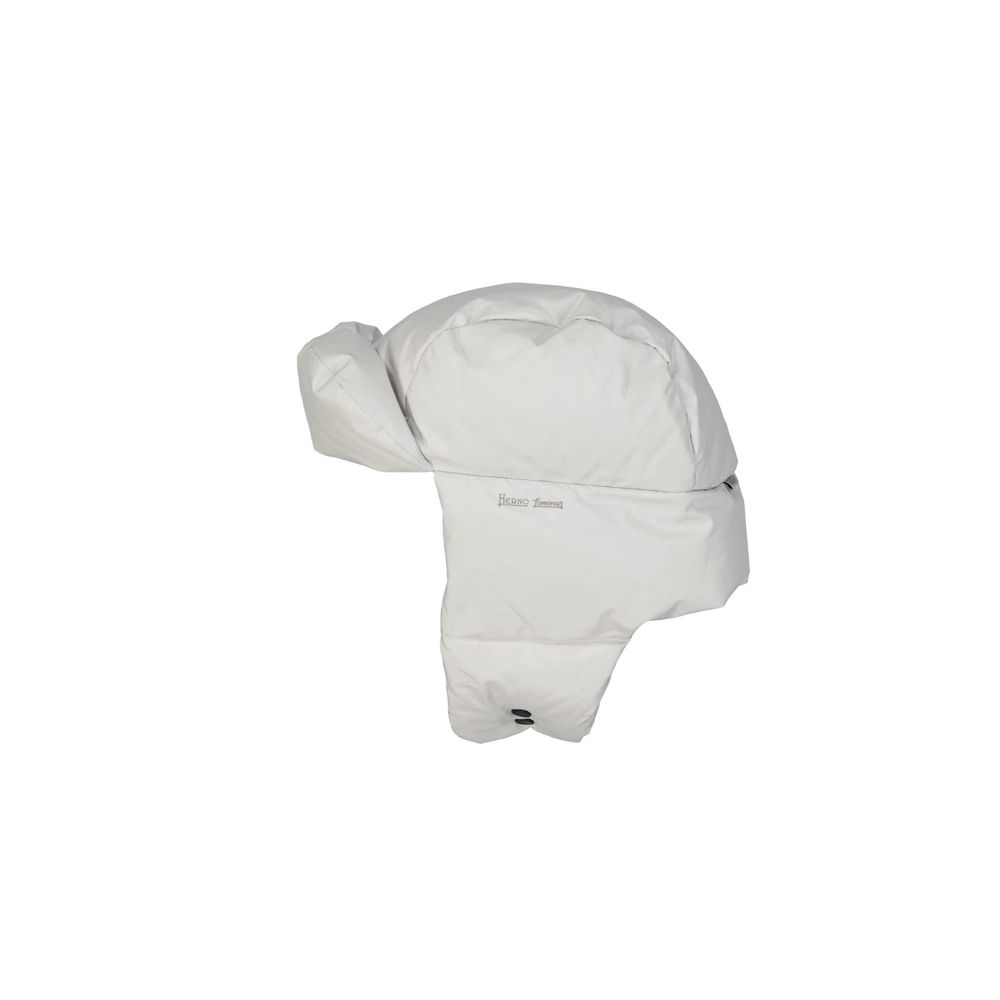 White Polyester Hat