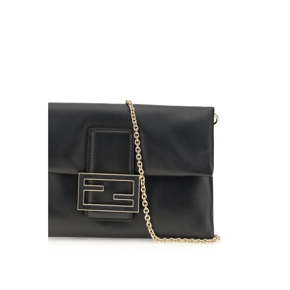 Black Calf Leather Bos Taurus Shoulder Bag