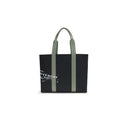 Black Cotton Handbag