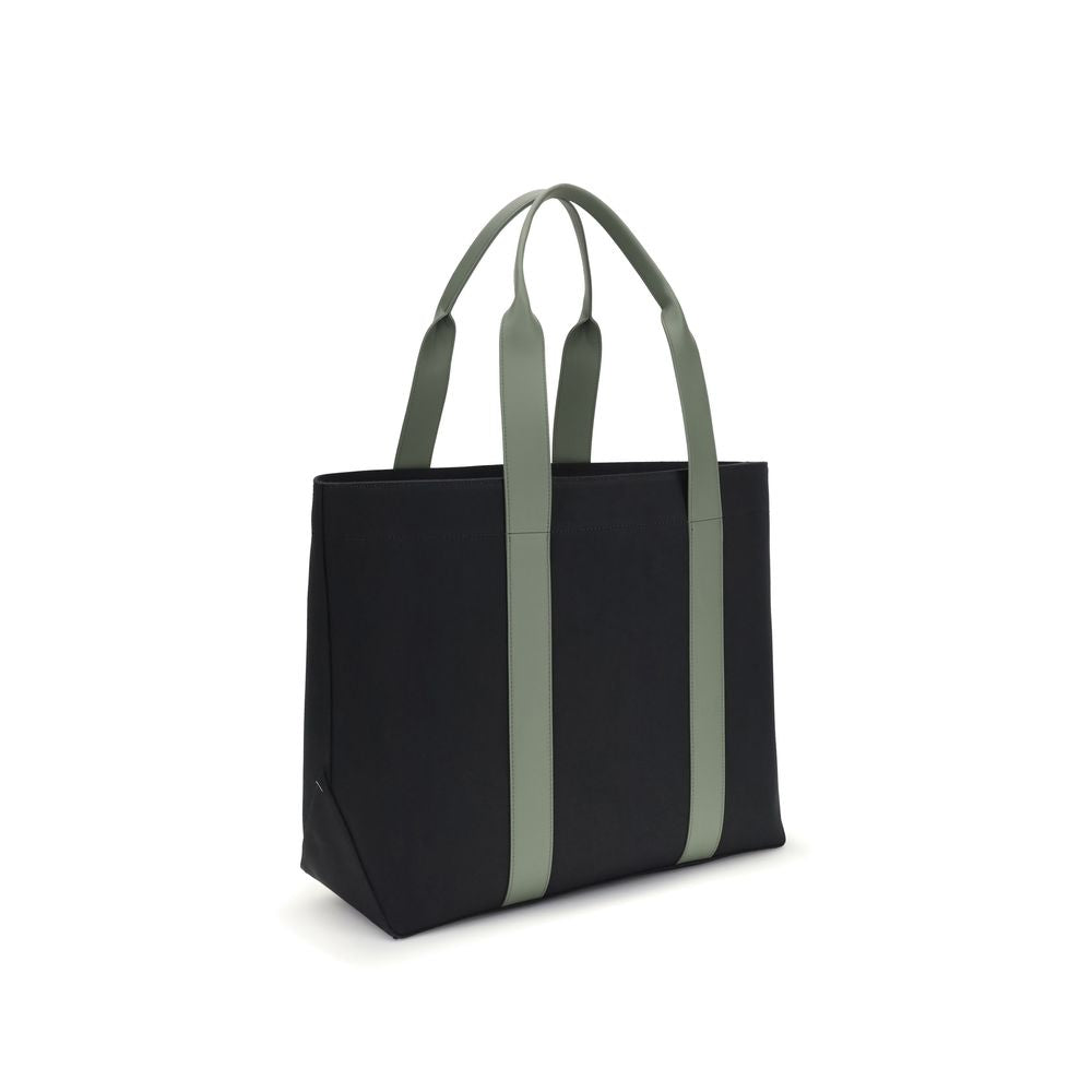 Black Cotton Handbag