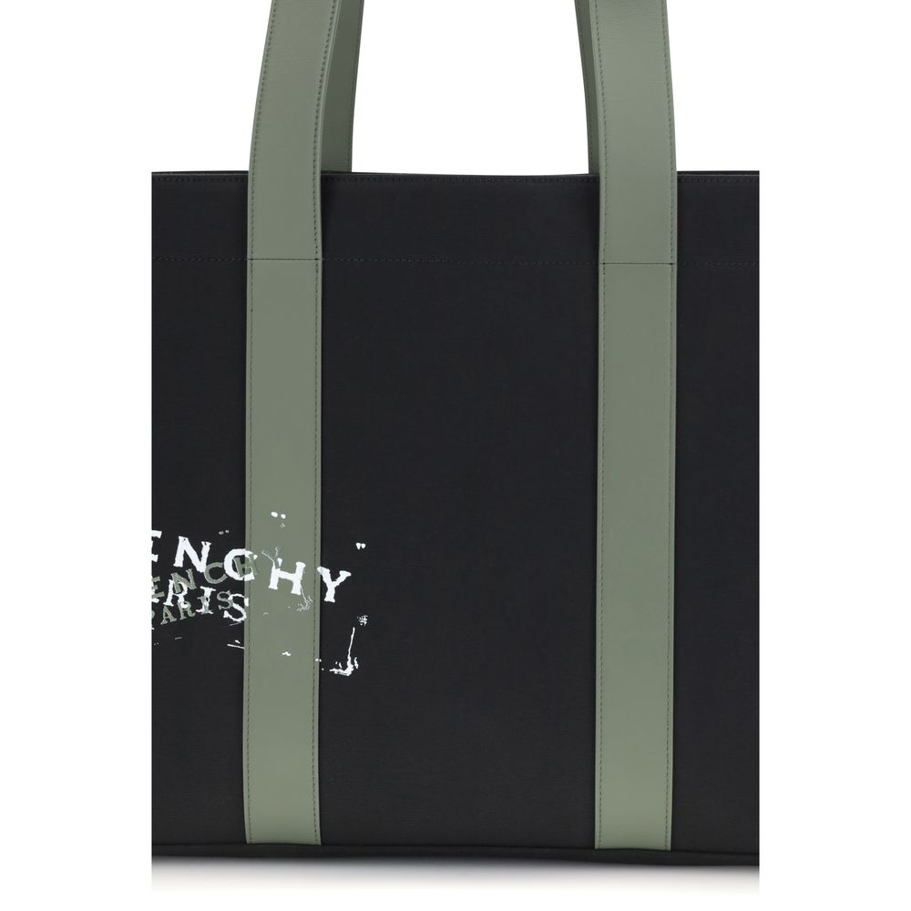 Black Cotton Handbag