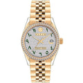 Gold Stainless Steel Dress Watch