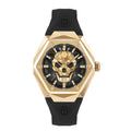 Black Synthetic Dress Watch