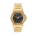 Gold Stainless Steel Dress Watch