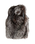 Brown Faux Fur Whole Head Wrap Capello Hat