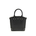 Black Calf Leather Bos Taurus Shoulder Bag