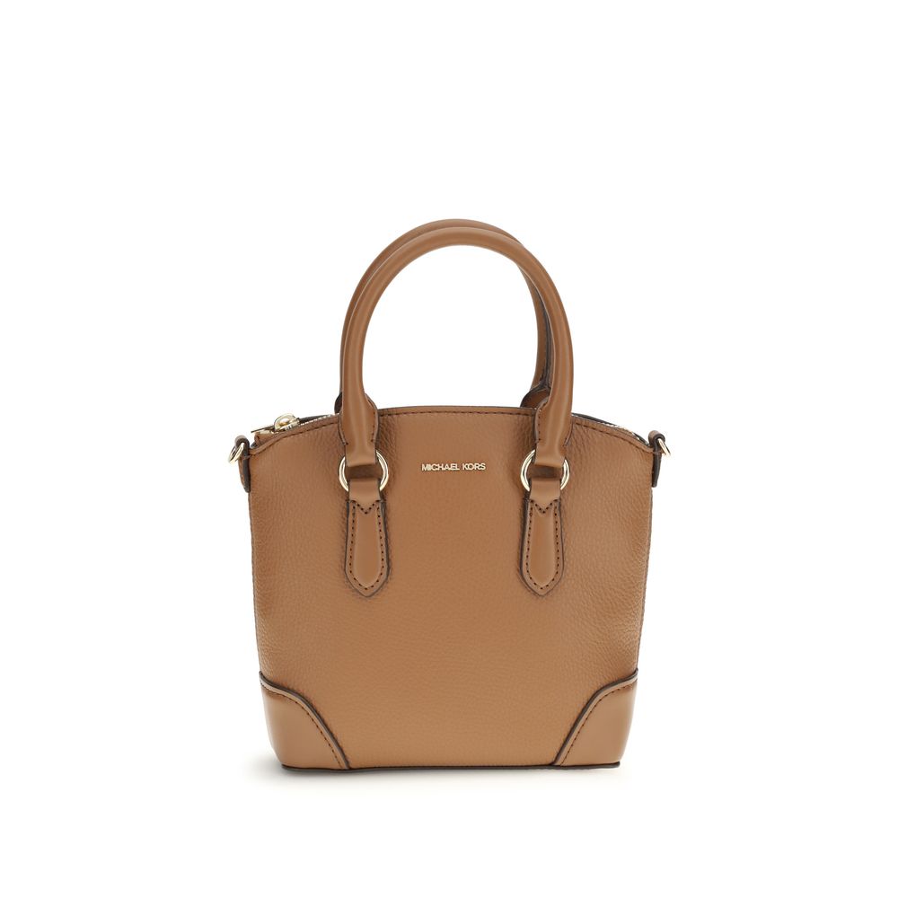 Beige Calf Leather Bos Taurus Shoulder Bag