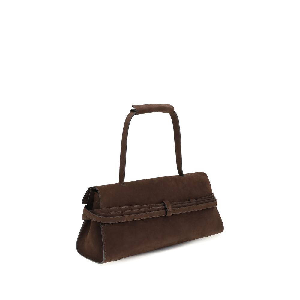 Brown Calf Leather Bos Taurus Handbag