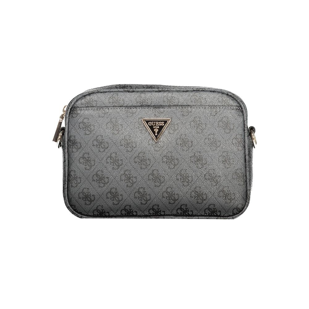 Black Faux Leather Women Handbag