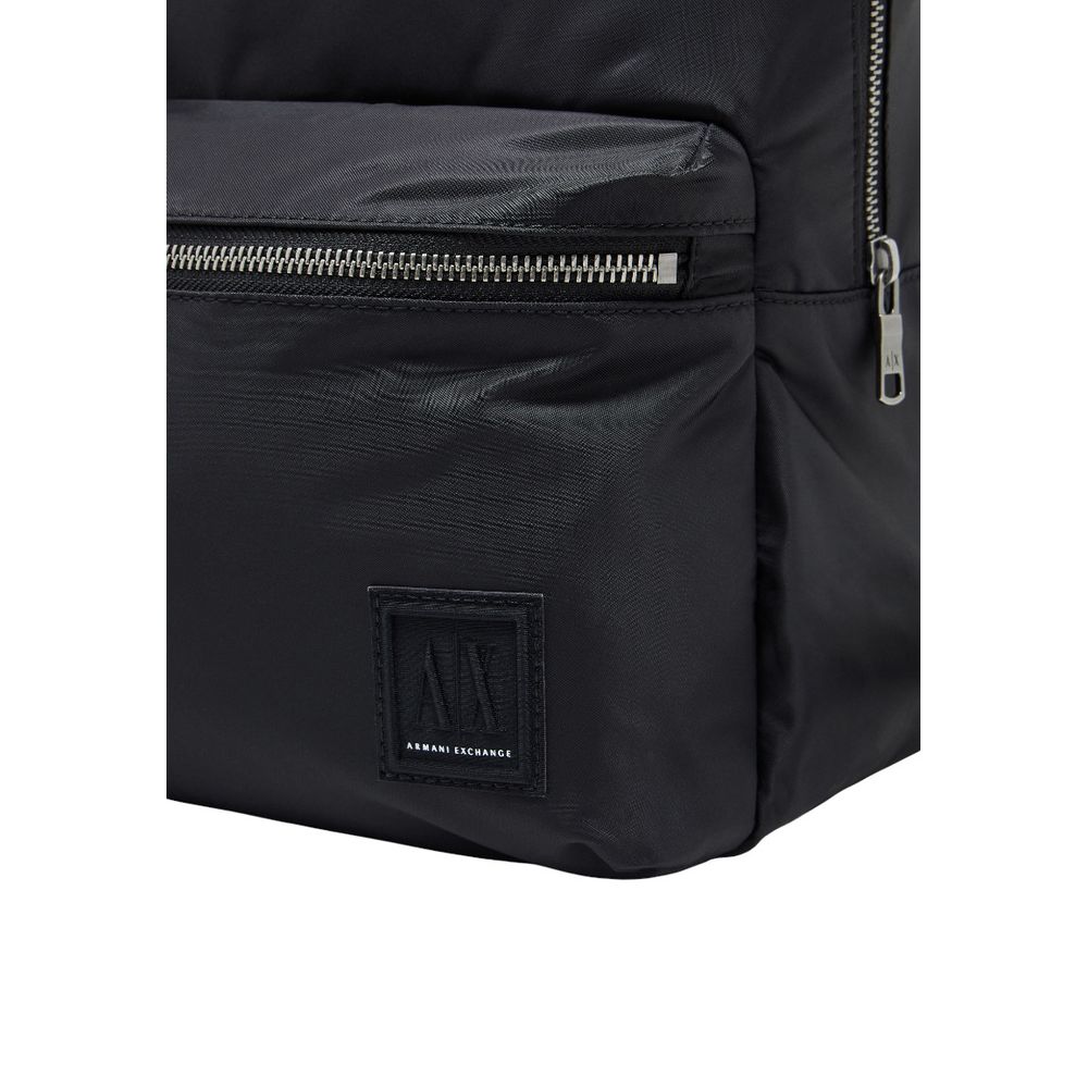 Black Polyamide Backpack