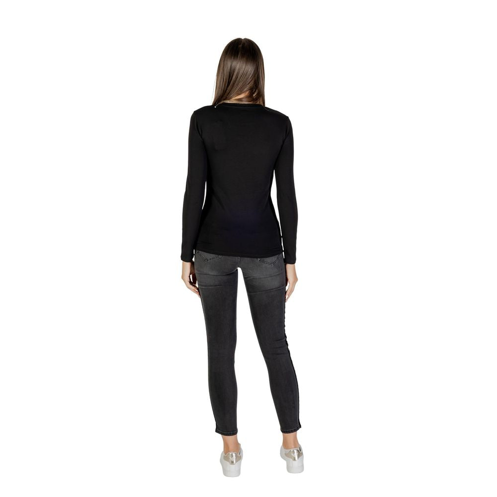 Black Cotton T-Shirt