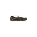Green Textile Slippers