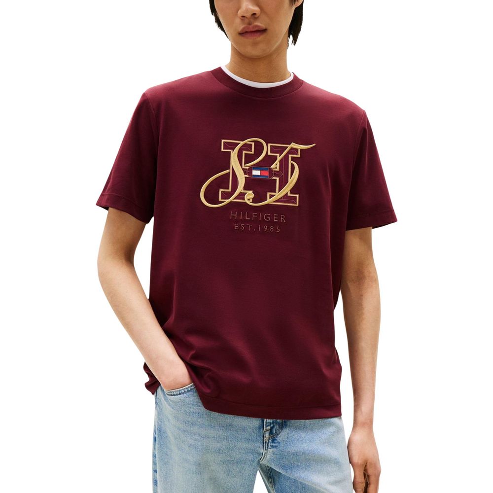 Bordeaux Cotton T-Shirt