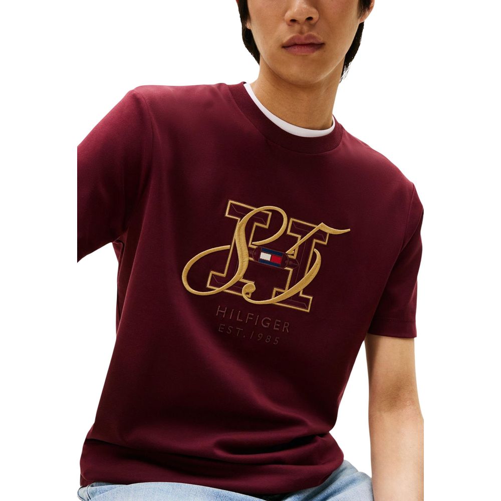 Bordeaux Cotton T-Shirt