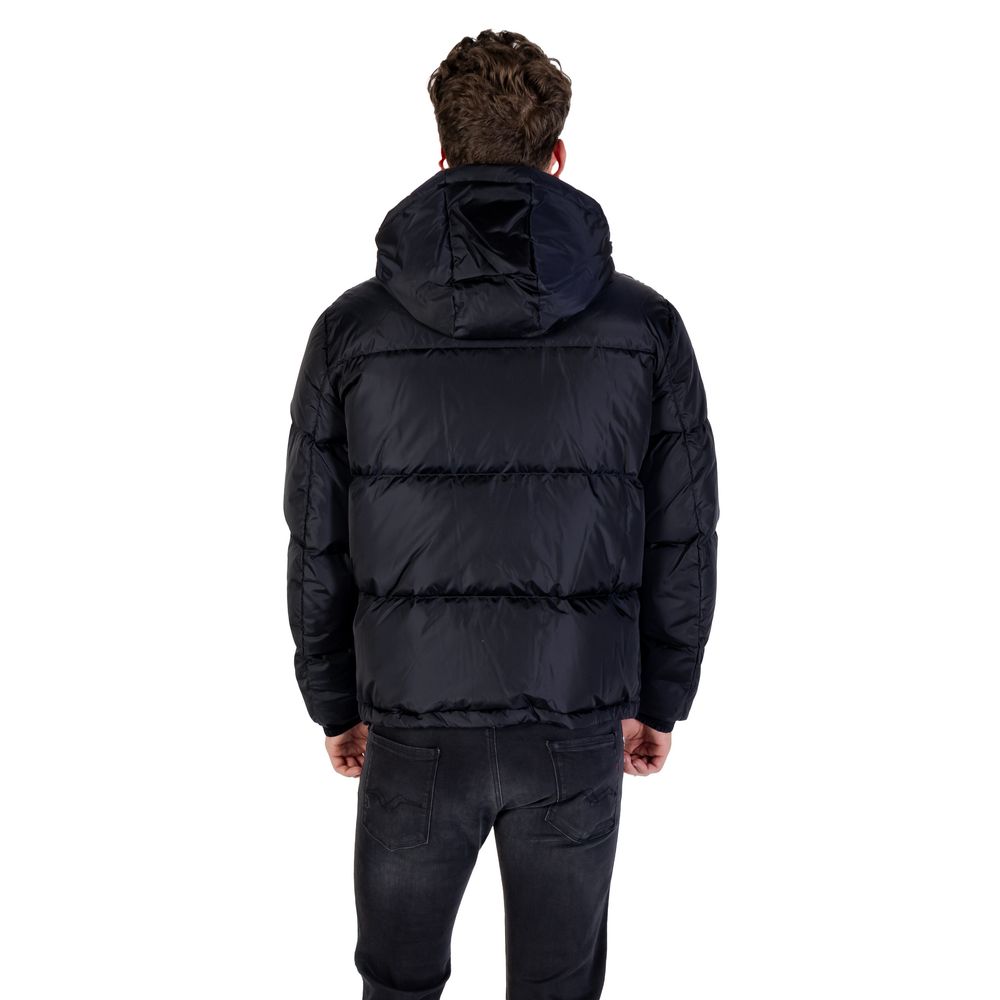 Blue Polyamide Coat