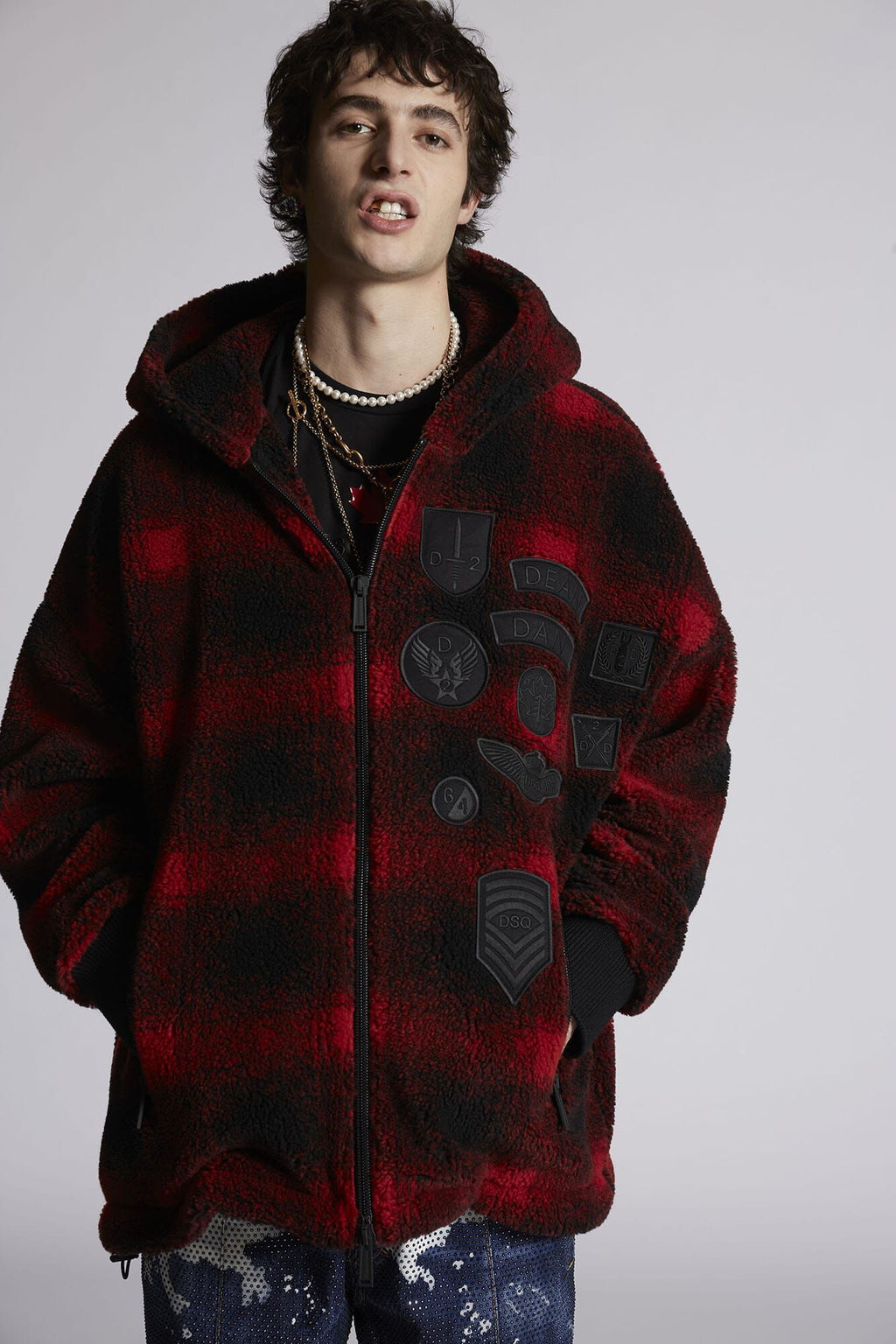 Bicolor Fibres Sweatshirt