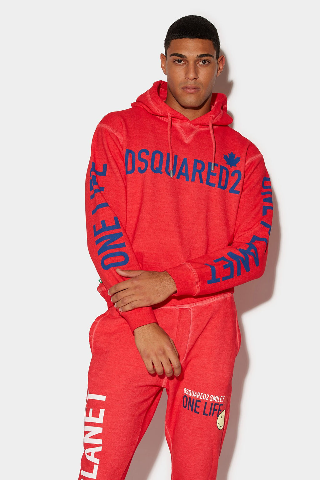 Red Fibres Sweatshirt