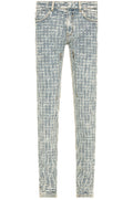 Bicolor Fibres Skinny Jeans