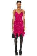 Fuchsia Fibres Casual Dress