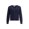 Blue Wool Cardigan