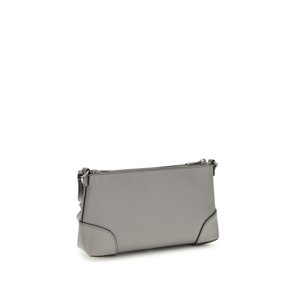 Gray Calf Leather Bos Taurus Wallet