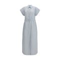 Blue Copper Long Dress