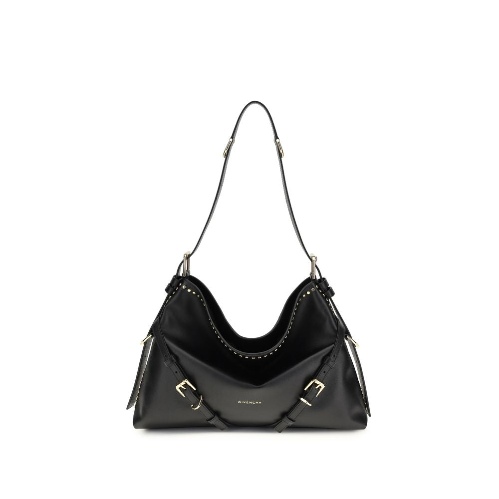 Black Calf Leather Bos Taurus Handbag