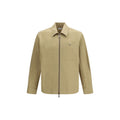 Beige Cotton Jackets And Coat