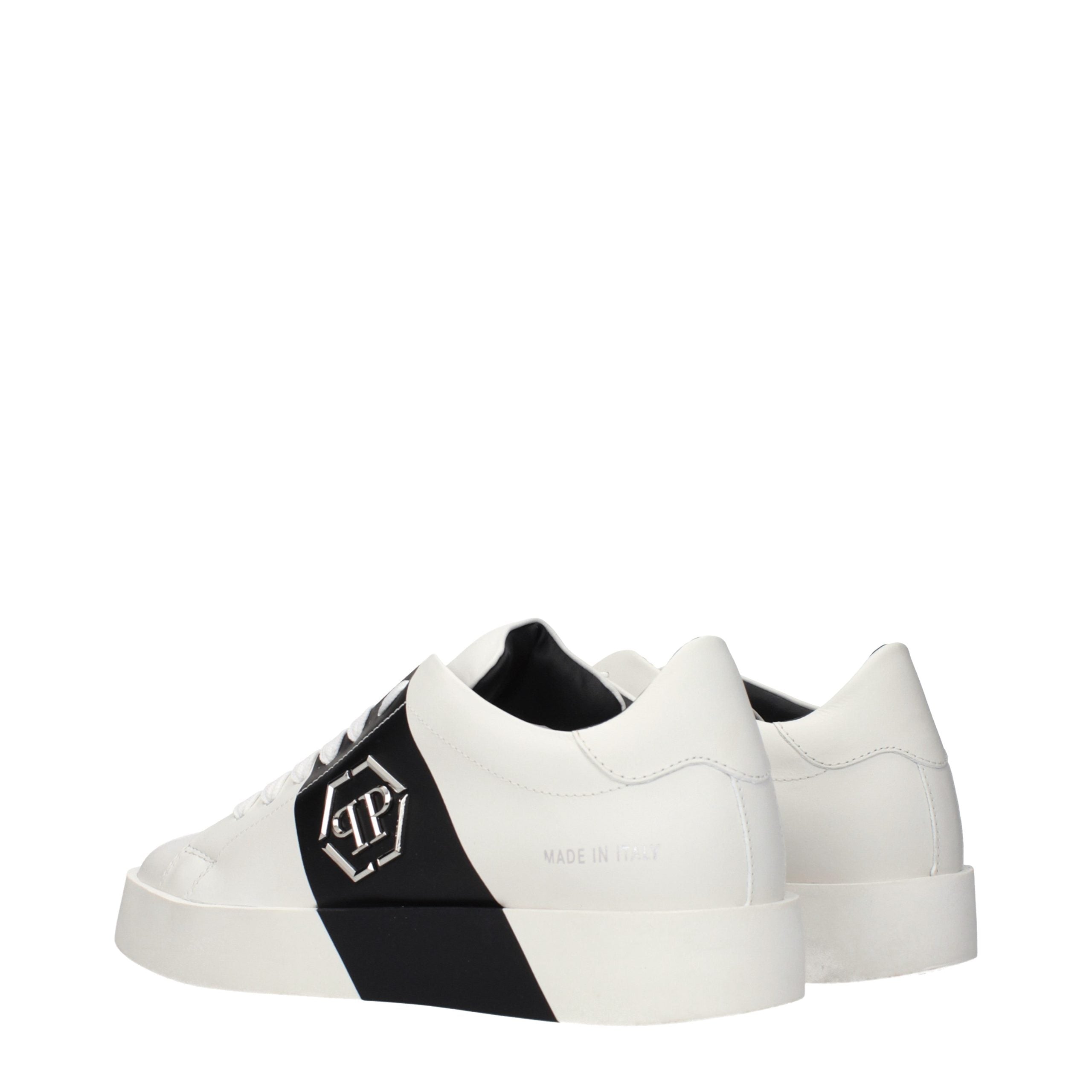 White Leather Sneakers
