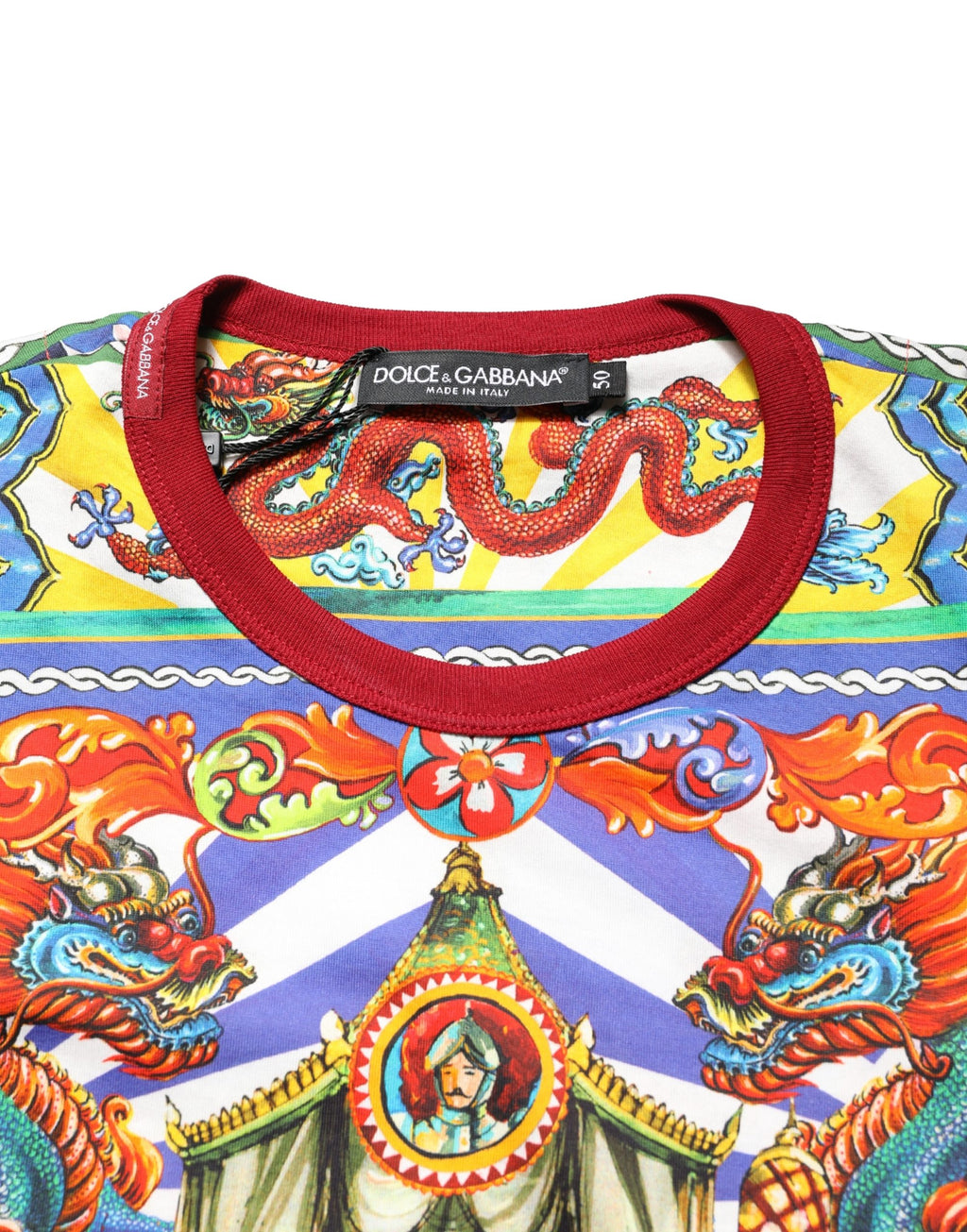 Multicolor Teatro Dei Pupi Men Long Sleeves  T-shirt