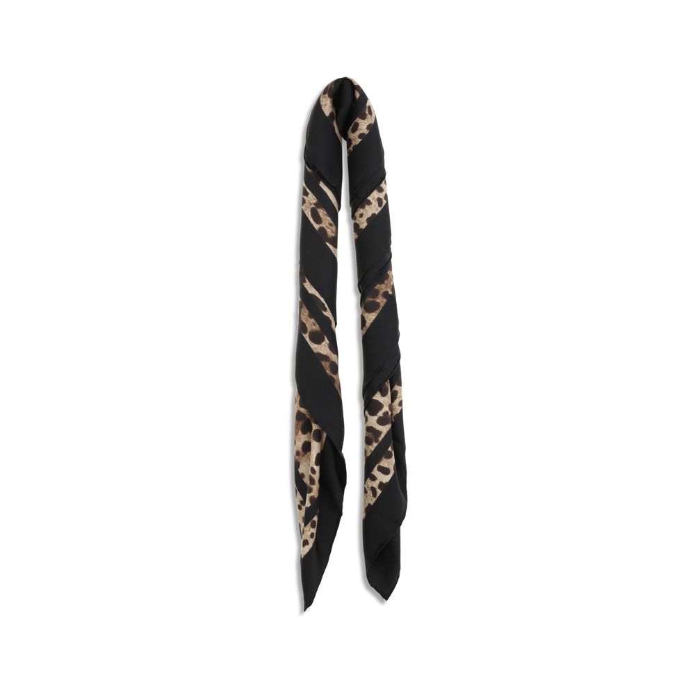 Multicolor Silk Scarf