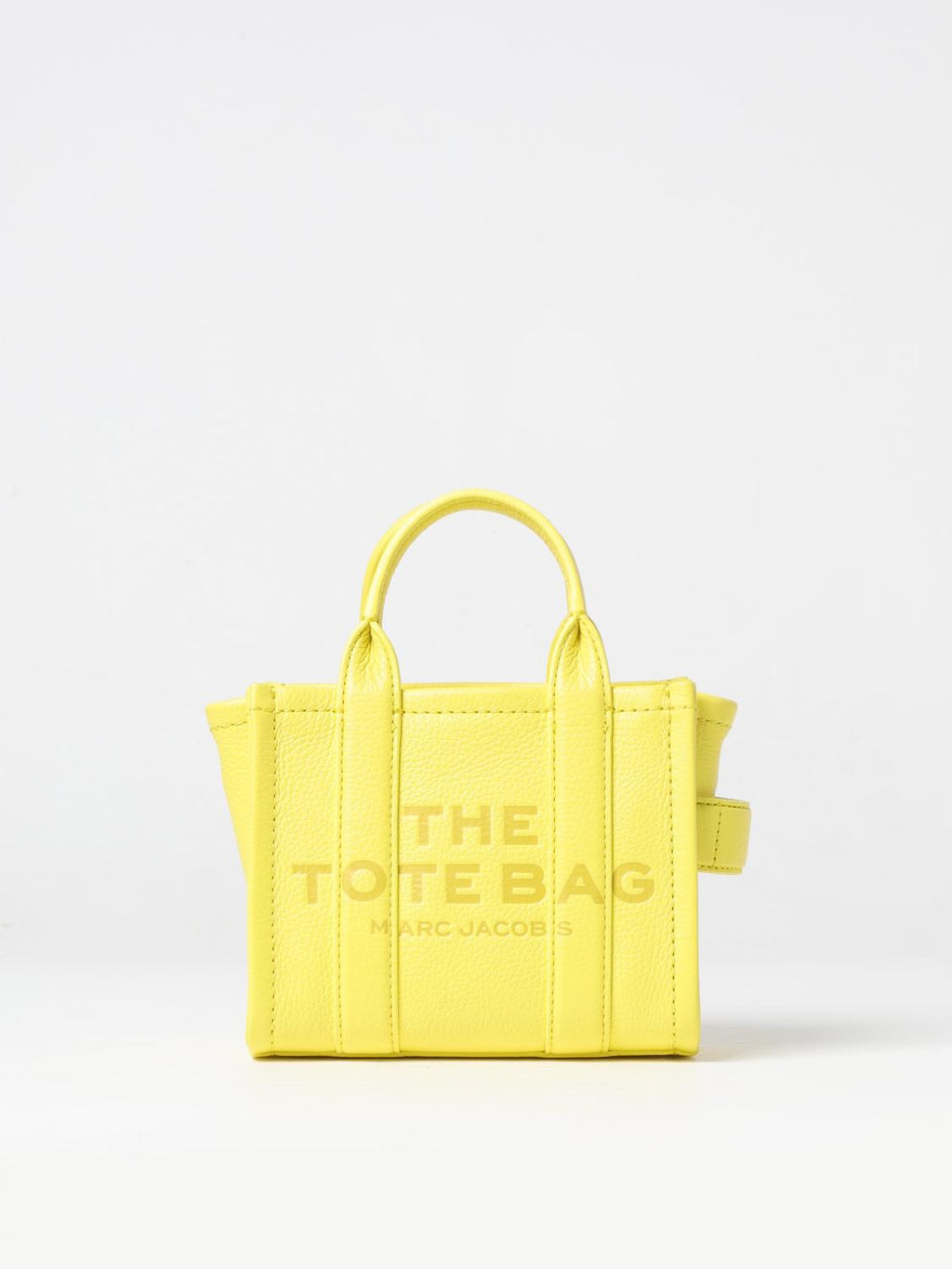 Bicolor Leather Tote Bag