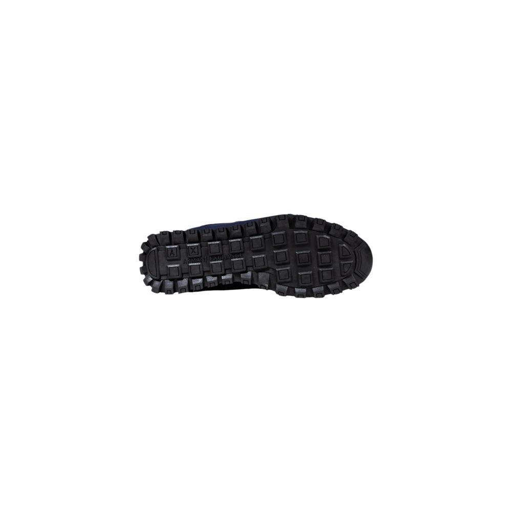 Bicolor Polyester Athletic Sneakers