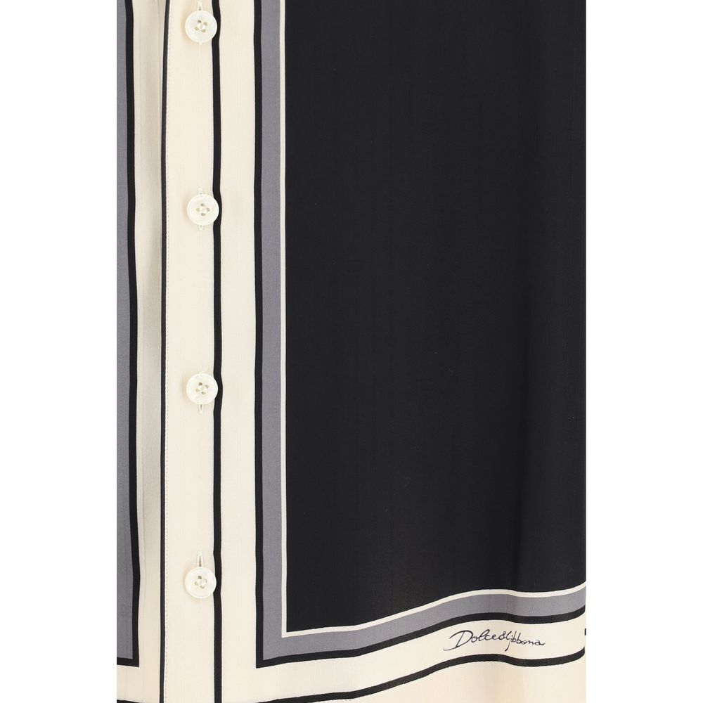 Multicolor Silk Pattern Shirt