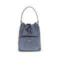 Blue Polyamide Backet Bag