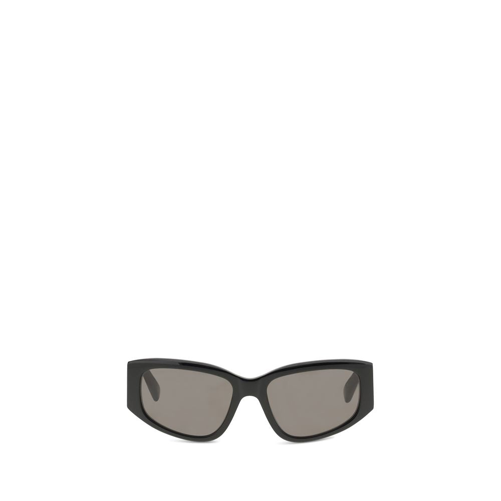 Black Calf Leather Bos Taurus Sunglasses