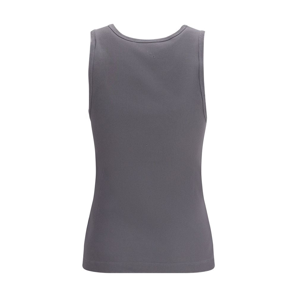 Gray Cotton Top
