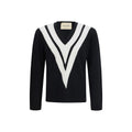 Black Fleece Wool Sweatshirt