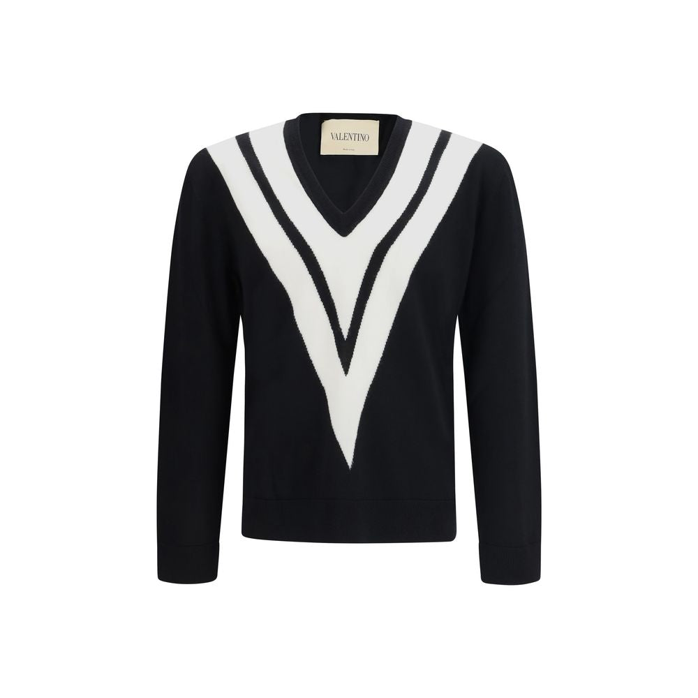Black Fleece Wool Sweatshirt