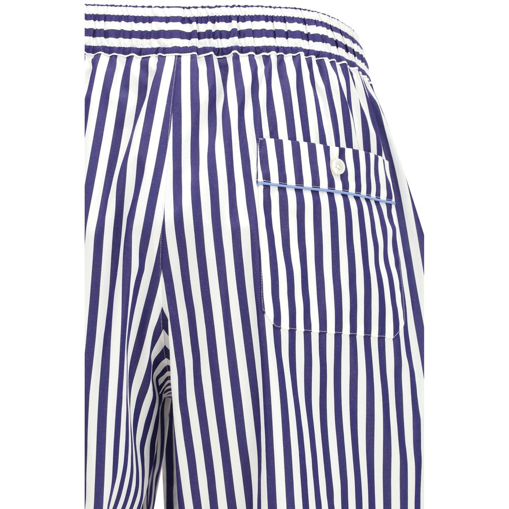 Multicolor Cotton Shorts
