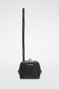 Black Fibres Clutch Bag